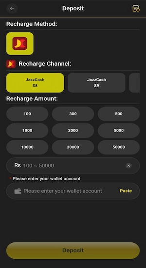 3R3R Game Deposits